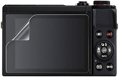 Deloucijska svila Blagi protu-sjajni ekran Zaštitni film kompatibilan sa Canon PowerShot G7 X Mark III [paket od 2]