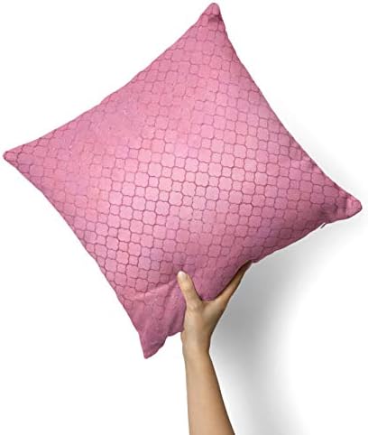 Iirov ružičasta morrocan morrocan - prilagođeni ukrasni kućni dekor unutarnji ili vanjski jastuk za bacanje plus jastuk set za kauč,