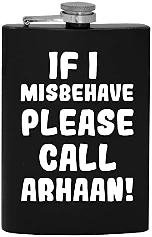 Ako se Loše ponašam, pozovite Arhaan-8oz Hip tikvicu za piće alkohola