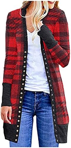 Puffer jakna Žene, modernog rođendana s dugim rukavima Moderni kardigan za djevojke Dugi sakrivši kardiganski dres, dres za toplu
