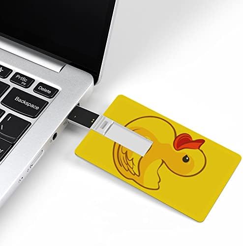 Žuta patka karta USB 2.0 Flash Drive 32g / 64g uzorak ispisano smiješno