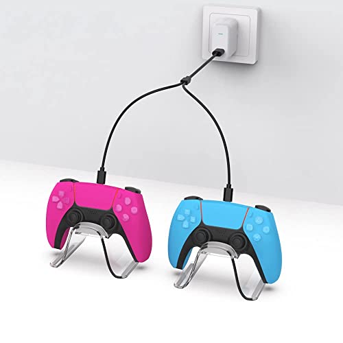 Vicrole 2 u 1 kabl za punjenje za PS VR2 kontroler, kabl za punjenje kontrolera igre za PS5, VR dodatna oprema Tip-C kabl za punjenje