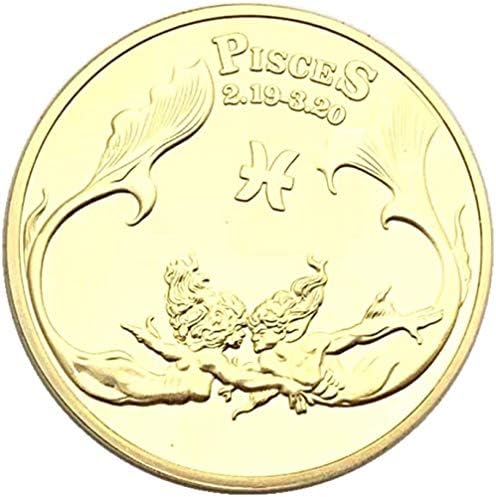 Niue Commorativni novčići Ribe Gold Coin Zodijak Komemorativni novčići Lucky Guardian Coin zub Fairy Gold Coin Kopiraj poklon za njega