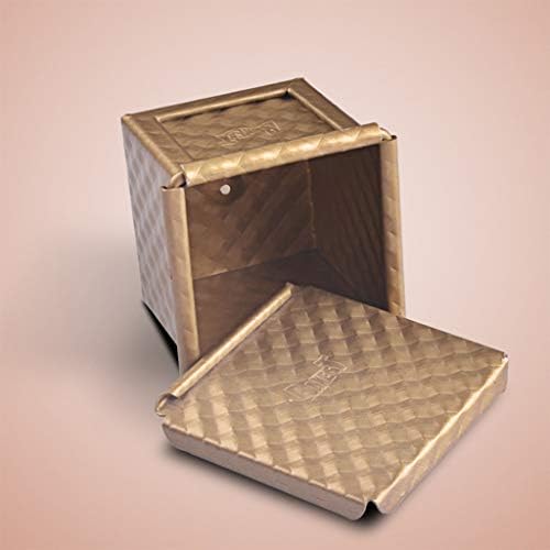 Nabian kvadratna vekna sa poklopcem tost kalup za hleb Pullman vekna sa poklopcem Neprianjajuća Mini vodena kocka tost kutija kvadratna