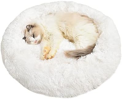 Aalklia jastuk za krevet za mačke i pseće krevete,pahuljast i mekan krevet za kućne ljubimce sa donjim dijelom protiv klizanja i vodootpornim