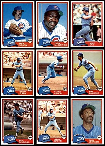 1981. TOPPS Chicago Cubs Team set Chicago Cubs Nm / MT MUBI