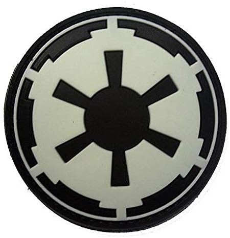 SJAJ Dark Star Wars Galactic Empire Insignia Imperial Logo Vojna kuka Taktics Morale PVC flaster