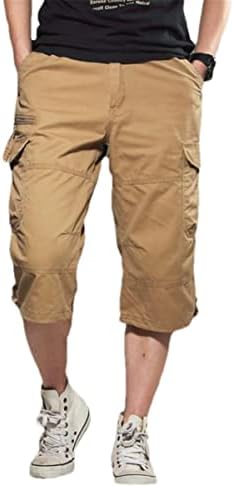 Moriste ljeto muške torbe s više džepa vojne kratke pamučne kratke hlače za teretna kratke taktičke kratke kratke