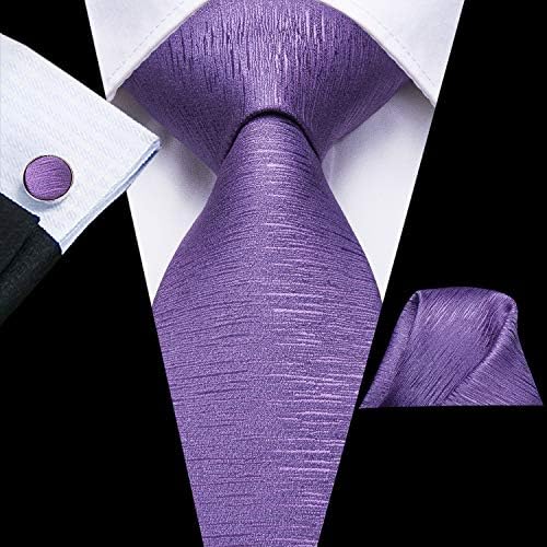 Dubulle Muška kravata puna Paisley kravata za muškarce džepne kvadratne manžete formalna svila