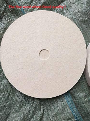 Xucus 2kom 6x1 točak za poliranje od vunenog filca za nakit metalna površina ogledala Završna obrada ploče za poliranje -