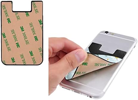 Daisy Telefonska kartica za karticu, PU kožna samoljepljiva ID kreditne kartice za 2,4x3,5 inčni pametni telefon natrag