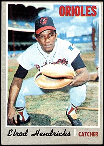 1970. topps 528 Elrod Hendricks Baltimore Orioles VG / ex Orioles