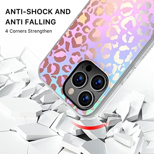MyBat Pro Slim Slatka Clear Crystal futrola za iPhone 13 PRO kućište, 6,1 inč, serija raspoloženja Stilsko otporno na neotparen ne-žutilički