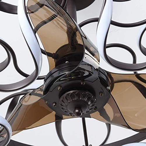 SJYDQ 36W LED glazbeni ventilator sa lakim i daljinskim upravljačem ventilatorica sa zvučnikom u zatvorenom sopstvenom ventilatoru
