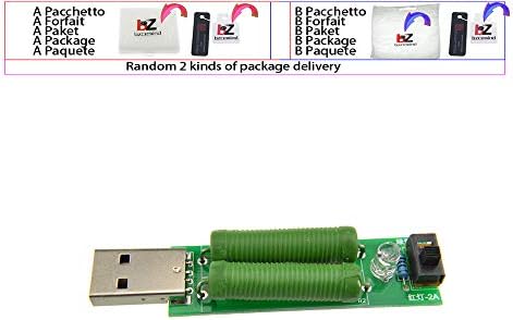 USB mini pražnjenje sučelja sučelja za opterećenje 2A / 1A sa prekidačem 1A zelena LED 2A crvena LED modula za testiranje starenja