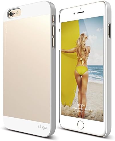 Elago Outfit Aluminium i polikarbonat Dual za iPhone 6 / 6S Plus + HD Professional Ecrove Film uključen - puna maloprodajna ambalaža