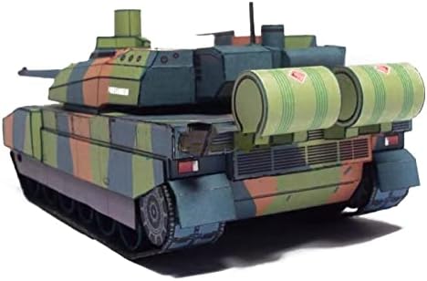 Csyanxing 1/43 papir francuski Leclerc glavni borbeni tenk Model ručno rađeni DIY papirni Model Borac vojni Model