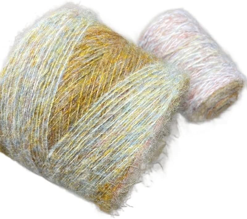 500g topla duga svemirska boja za postepenu promjenu plišane vune moher pređe jedinstvena Fancy Heklana pređa ručno pletenje šivaće