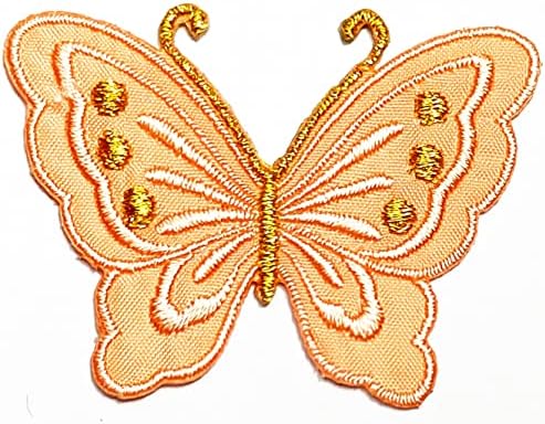 Kleenplus 2kom. Mini Pretty Wild Butterfly Patch stripovi Crtić gvožđe na patchu vezena aplikacija šije na Patch za obući farmerke