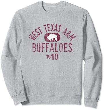 West Texas A&M Buffaloes 1910 starinska dukserica sa logotipom