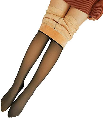 JJHevdy Women zimski tajice lažni runo zagrijavajuće runove mućke lažne termalne pantyhose elastične mršave hlače