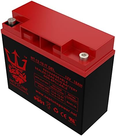 Neptun Električni proizvodi NT12-18it Gel 12V 18Ah SLA Interni gel za navoj zamena baterije za UB12180 - brodovi sa FedEx 2 dan