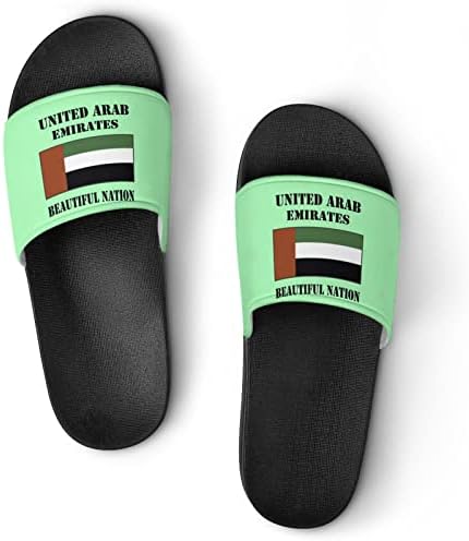 Ujedinjeni Arapski Emirati zastava Muška kupaonica Papuče za tuširanje Otvorite nožni sanduk Sandal za kućnu teretanu plažu