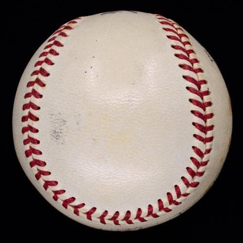Eksperijalno rijetko Charles Robertson Single potpisan na bajzbol 1919 crni sox JSA - autogramirani bejzbol