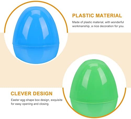 Aboofan Edukativne igračke DIY kompleti 40pcs prazna jaja jaja za reprodukciju bombona za jajetske kutije za reprodukciju punjena