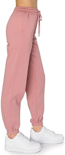 CALI1850 Ženski premium Cloud Fleece Duket - Pokretanje elastičnih struka mekane ugodne casual pantalone
