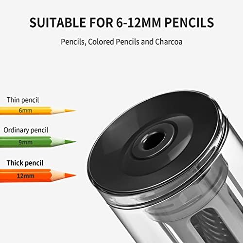 JYDQM Automatsko oštrice za oštrenje olovke Velike teške radove u boji mehaničke USB pribor