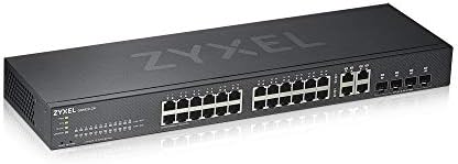 Zyxel 24-port Gigabit Ethernet Smart prekidač - Upravljano, RackMount, ograničena zaštita od života