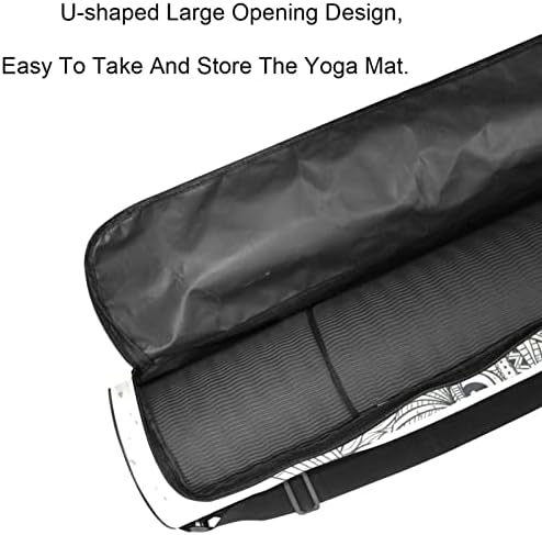 Wolf Yoga Mat torba za nošenje s naramenicom torba za jogu torba za teretanu torba za plažu