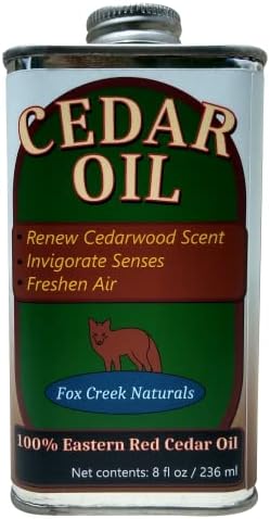 8oz Cedar ulje - osnovni ulje istočnog crvenog cedrova - Fox Creek Cedar ulje