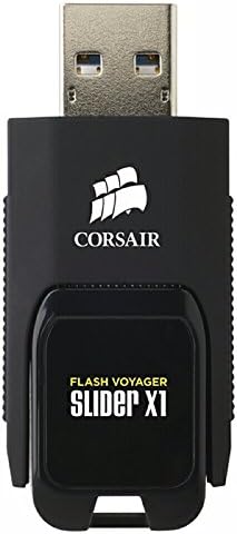CORSAIR CMFSL3X1-32GB Flash Voyager Slider X1 32GB USB 3.0 Flash Drive, crna