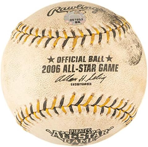 Derek Jeter 2006 All Star Game Actualna hit igra Rabljeni bejzbol MLB Eventified - MLB igra Polovne base baseball