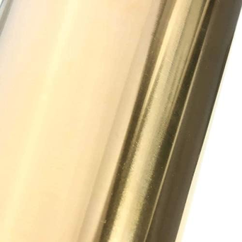 NIANXINN H62 tanka ploča od mesinga bakarnog lima za obradu metala, Debljina:0,2 mm Dužina:5m, Širina:10 mm Lim od čistog bakra