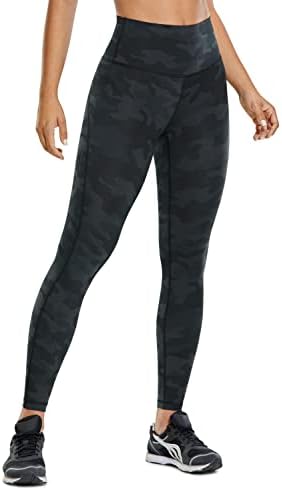CRZ YOGA Ulti-suho vježbanje za žene za žene 25 '' - visoke čekinske hlače sa visokim strukom 7/8 Atletska trkačka zatezanja teretane