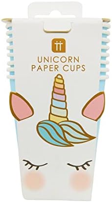 Stolovi za razgovor pakovanje od 8 oblika papirnih čaša za papir za lice, rođendanski pribor za kuhanje za djecu dječake djevojke