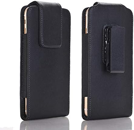Nosivi telefon, džepni klip muškarci kožni kaiš CLIP Holster torbica Kompatibilan sa iPhone 11 Pro, XS, 12, 12 Pro, poklopac torbice
