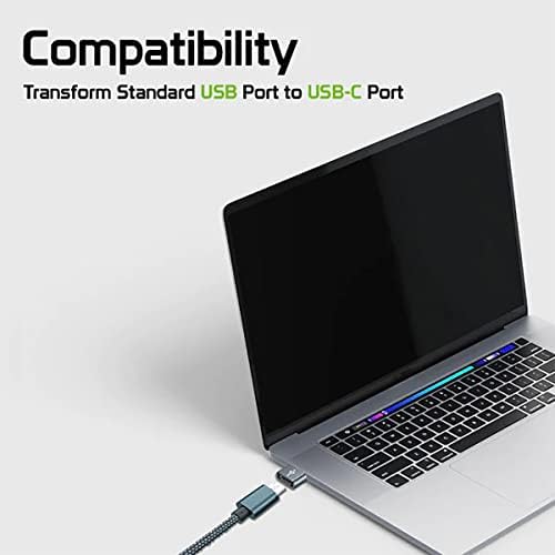 USB-C ženka za USB muški brzi adapter kompatibilan sa vašim LG H840 za punjač, ​​sinkronizaciju, OTG uređaje poput tastature, miša,