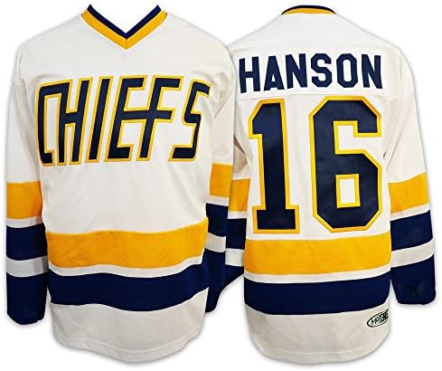 Mad Brothers 16 Hanson Charlestown šefovi Slapshot Movie Zvanično licencirani hokejaški dres proizveden u Kanadi