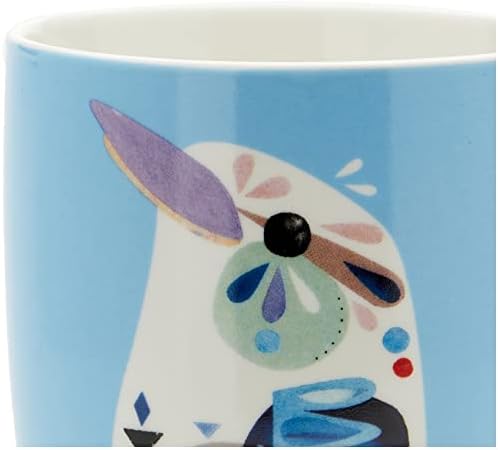 Maxwell & Williams Pete Cromer Cup / Čaj za čaj sa dizajnom 'Kookaburra', porculan, svijetloplava, 375 ml