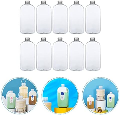 Cabilock Smoothie 10pcs 350ml boce pića vode boce za mlijeko Mlijeko boce jogurt JARS kontejner čiste puding jars Jelly jarse za vodu