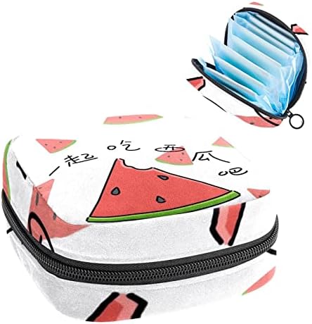 Oryuekan sanitarne torba za savrće, menstrualni kup torbice Prijenosni sanitarne jastučiće za skladištenje ženske menstruacije za