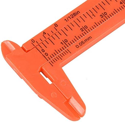 Dijelovi alata mjerač mikrometra 80 mm dužine Nonier čeljusti plastični mjerni Alati Mini Nonier čeljusti 1 mm / mini lenjir
