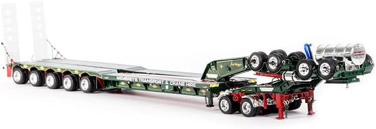 Drake 5x8 Swingwing Drop Deck Trailer - Membreys ograničeno izdanje 1/50 DIECAST Truck unaprijed izgrađen Model