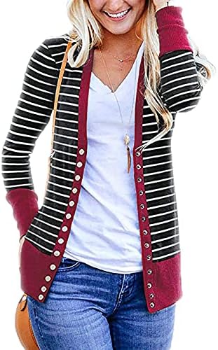 Ženski džemper Kardigan modni kaput kabela kabela kabela dame Otvoreno prednje pletiva Warp Shawl Kimono Tunic vrhovi