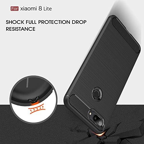 Xiaomi Mi 8 Lite Case, Cruzerlite Carbon Fiber Shock Absorption tanka futrola za Xiaomi Mi 8 Lite