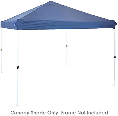Sunnydaze 12x12 Foot Standard pop-Up Canopy Shade - kvadratna Pu presvučena 150d oxford tkanina zamjenska ploča za Canopy-Blue